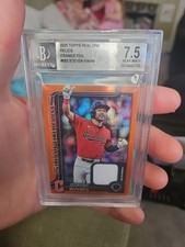 2025 Topps Series 2 Steven Kwan #682 /25 Relic