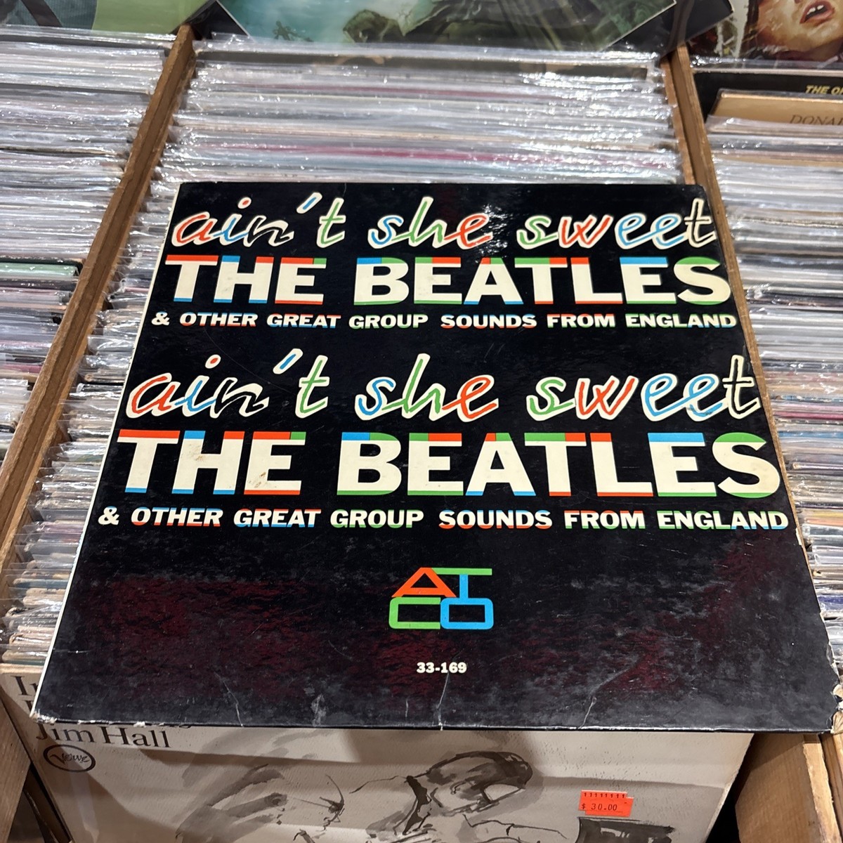 The Beatles - Ain't She Sweet - Original ATCO 33-169 / COVER ONLY