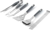 GrillzubehöR Set 10-Teilig Edelstahl FüR Bbq Und Camping - Rostfrei