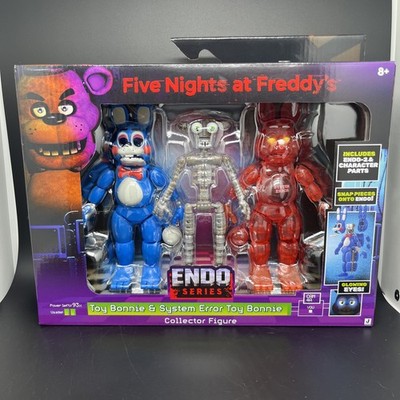 Five Night At Freddy s Endo-02 TOY BONNIE & SYSTEM ERROR BONNIE 6.5'' Figure NEW