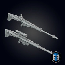 NT-242 Sniper Blaster Star Wars 122 cm 3D cosplay prop kit fai da te BF2 cecchino