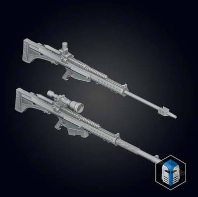 NT-242 Sniper Blaster Star Wars 122cm 3D Cosplay Prop DIY Kit BF2 Scharfschütze