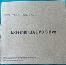 Gotega External CD DVD Drive USB Portable Reader Writer Model ECD819 New