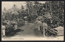 Jamaica, On the road to Castleton, Ansichtska...