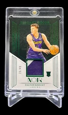 2024-25 Panini Noir Dalton Knecht Elegant Decor Patch Green /49 RC #EDR-DAL