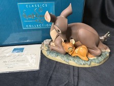 WDCC Bambi My Little Bambi and Mother From Walt Disney’s Bambi MIB & COA