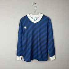 Vintage 80s Uhlsport Football Shirt Soccer Goalkeeper's Jersey Size M W Germany