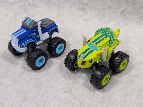 Lotto 7 Blaze and the Monster Machines pressofusi Zeg Stripes Gasquatch Pickle Ninja - Foto 4 di 7