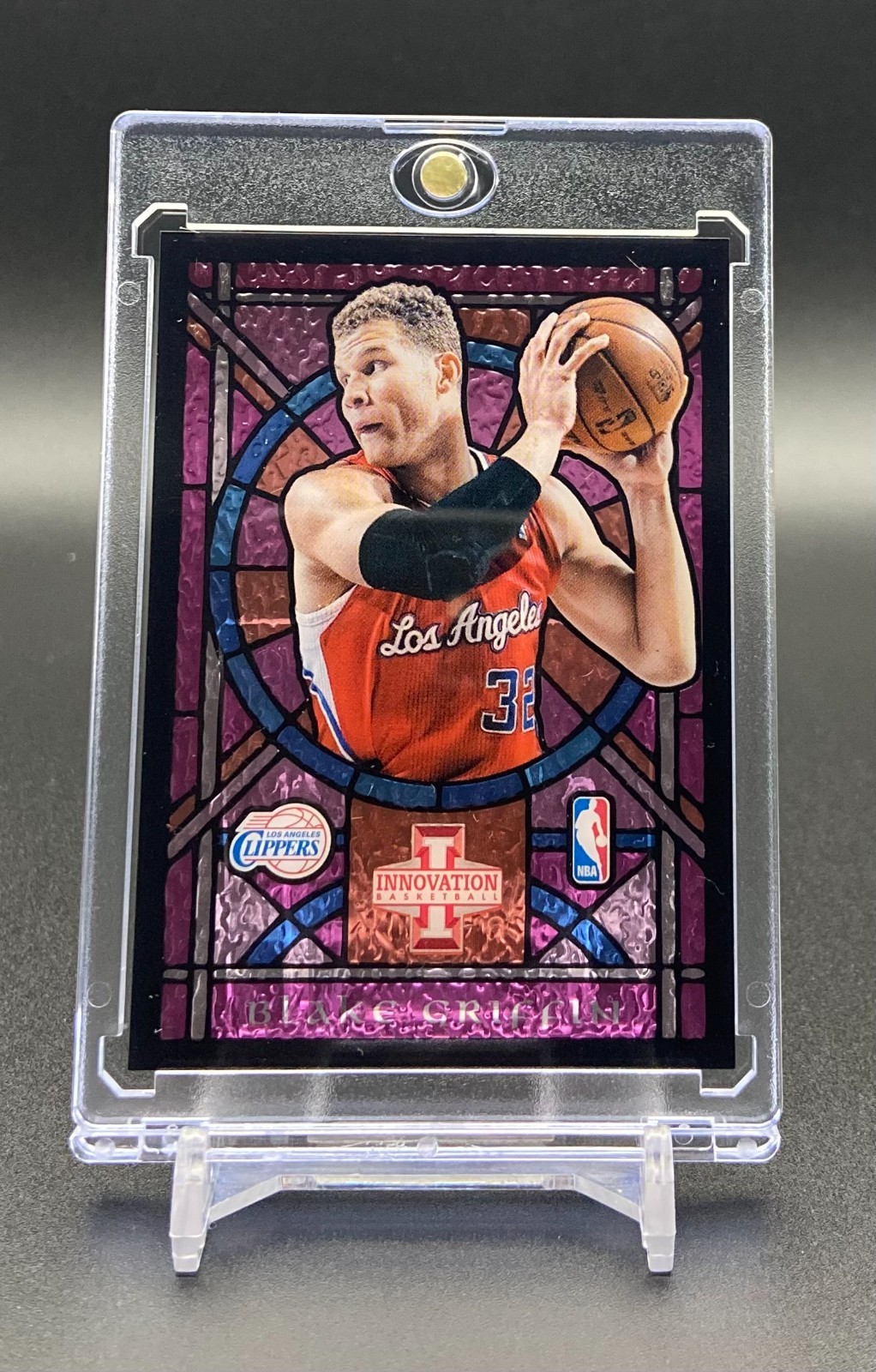 BLAKE GRIFFIN - 2012-13 Panini Innovation STAINED GLASS SSP #48 Clippers