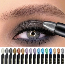 1pc 16 Colors Pearlescent Glitter Eyeliner Waterproof Long-Lasting Makeup - NEW