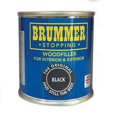 Brummer Wood Filler Black 250g 2 Sizes & Assorted Shades Ideal for DIY Wood
