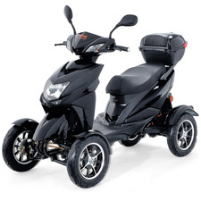 Heavy Duty 4-Wheel Mobility Scooters 40 Miles 3-Speed 500W 450Lbs Capacity