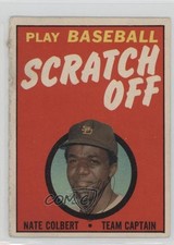 1970 Topps Scratch Off Scratched Nate Colbert 5sb