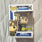 Funko Pop! Vinyl Loki w/ Scepter #985 Marvel Avengers GITD EE Exclusive
