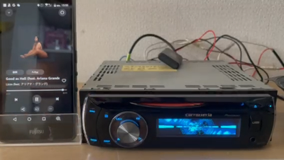 Pioneer Carrozzeria DEH-P640 Car Audio 1DIN CD Player With