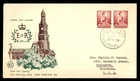 Mayfairstamps Australia FDC 1959 Queen Elizabeth II 4d New Design First Day Cove