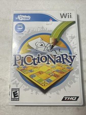 Pictionary uDraw Game Only Nintendo Wii - Complete CIB