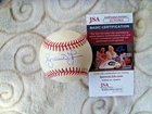 Andruw Jones signed baseball official OML league ball autograph JSA certified