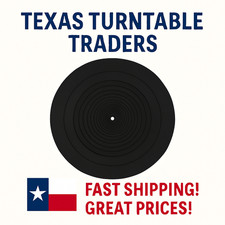 TURNTABLE MAT Quality Rubber Replacement for Technics, Pioneer, JVC, Sony More 