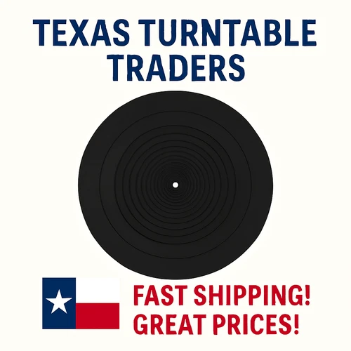 TURNTABLE MAT Quality Rubber Replacement for Technics, Pioneer, JVC, Sony +More!