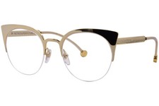 RetroSuperFuture Numero-39-MKD/L SP18 Eyeglasses Women's Gold Semi Rim 51mm