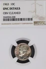 1963 Roosevelt Dime NGC Uncirculated Details - Toned - *DoubleJCoins* 7007-25