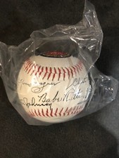 1996 Baseball Hall Of Fame 1936 First 5 Commemorative Baseball Ruth Cobb Wagner
