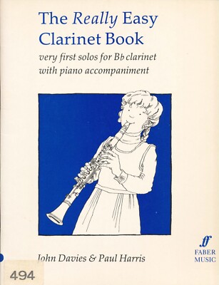 Noten Davies & Harris: The Really Easy Clarinet Book für Klarinette und Klavier