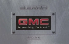 2000 GMC Sierra Owners Manual User Guide Reference Operator Book Fuses Fluids