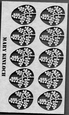 Dollhouse miniature DIY 1/12th scale laser cut maidenhair fern #133