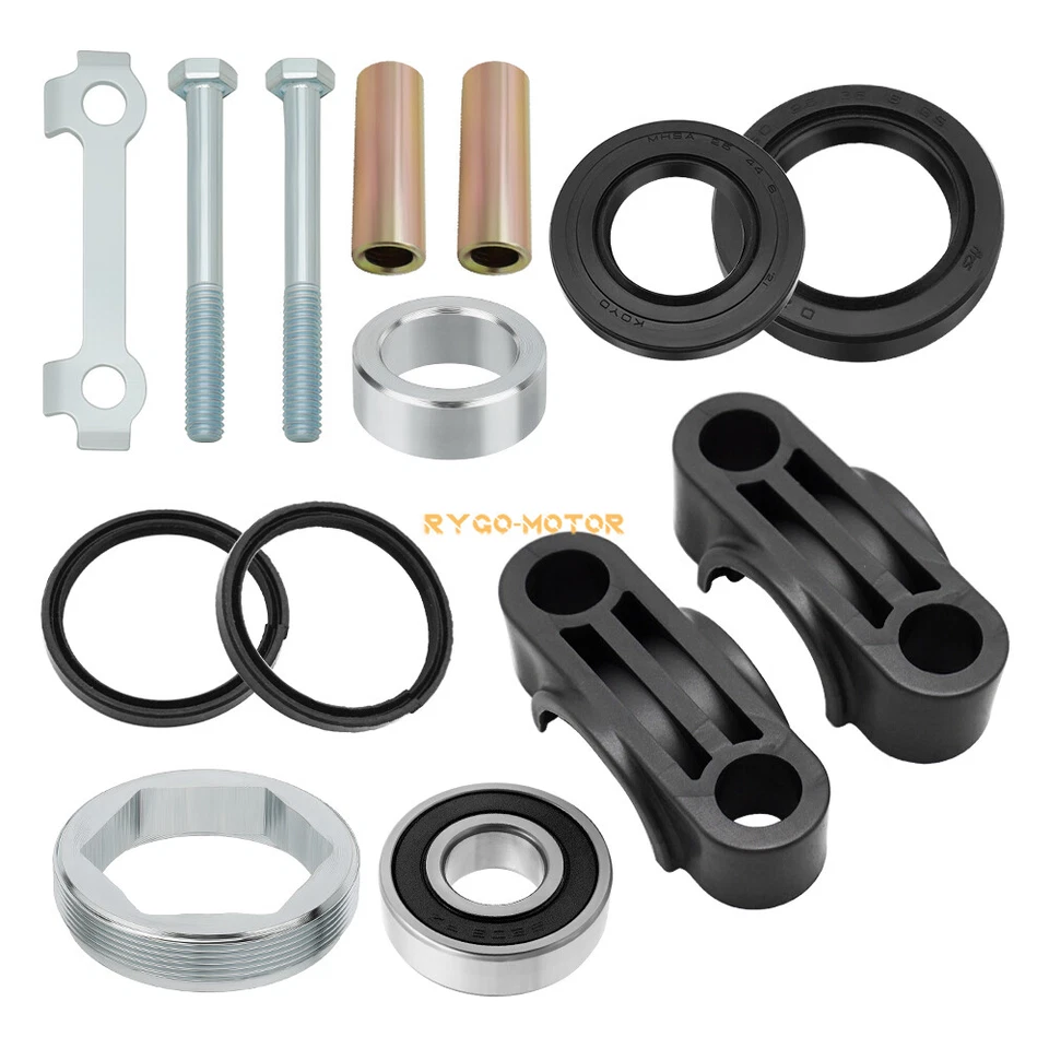 Kit de tuercas de sello de cojinete de vástago de dirección para Yamaha YFZ450/YFZ450R/YFZ450X Foto 2 de 4