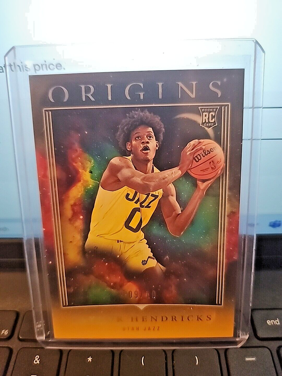 2023-24 Panini Origins - Gold #16 Taylor Hendricks /10 (RC)