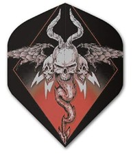 ALCHEMY Devil From Below Dart Flights - 100 Micron 5 sets 15 flights w/trackin