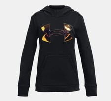 Under Armour Hoodie, Girl's Large, UA Iridescent Big Logo Hoodie, New With Tags