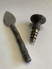 Michael Aram Bottle Topper + Figural Cheese Knife (2 pcs.) Barware Entertaining