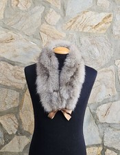 Fox collar,real fur collar, beige fox fur collar,fox fur collar