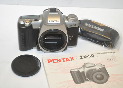 Pentax ZX-50 Auto Focus Camera Body Only with Manual & Strap | eBay