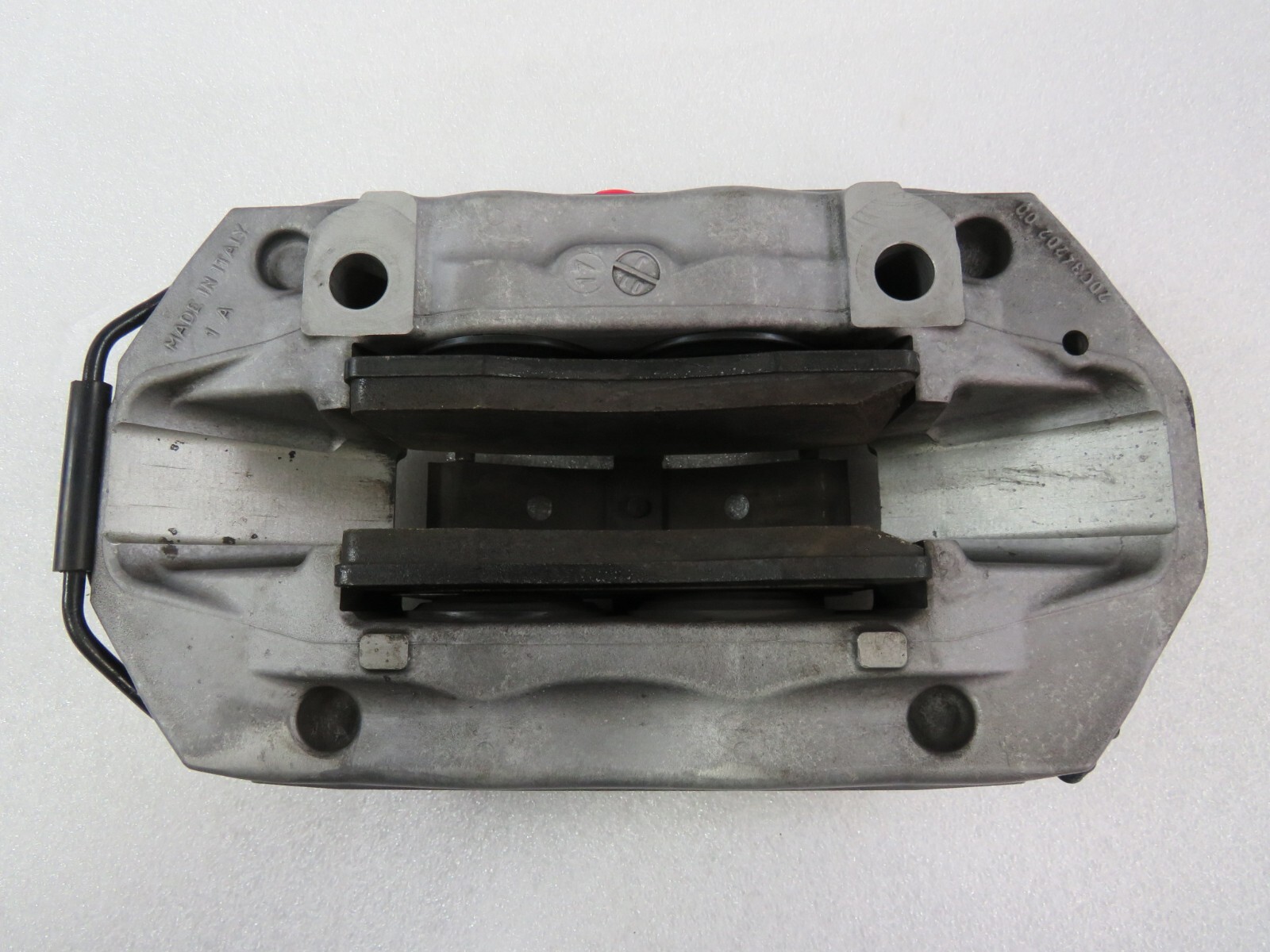 Maserati Ghibli, Quattroporte, RH, Front Brake Caliper, Silver, Used, 670009180