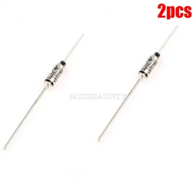 MARKENLOS 2Pcs Thermal Fuse 227C 227 Degree 10A 250V Nec SF226E Sefuse Cutoffs New Ic nq