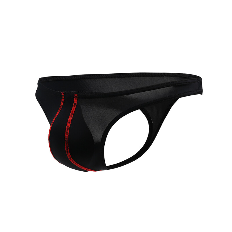 Slip Perizoma Uomo Cotone | Vita Bassa | Colore Rosso | Mutande Sexy | Biancheria Intima Fashion - Foto 3