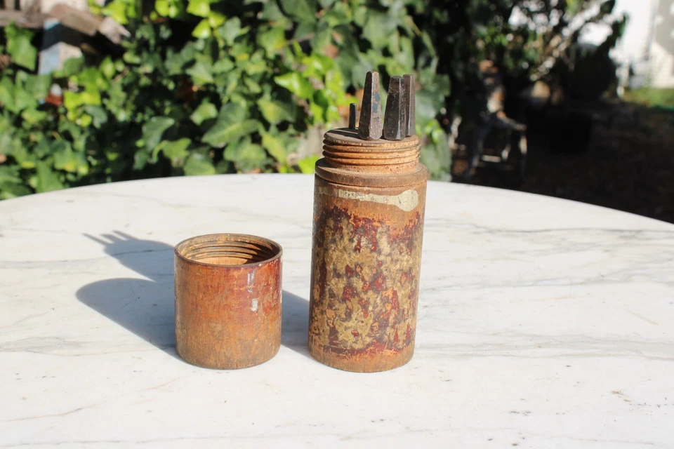 Antiguo Cleveland Twist CO #13 Bit Vintage Stock Herramientas de Metal Estuche de Madera 1910 Foto 4 de 4