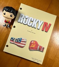 Rocky IV Script- 106 Pages Long- Full Script Reprint- Rocky IV Movie