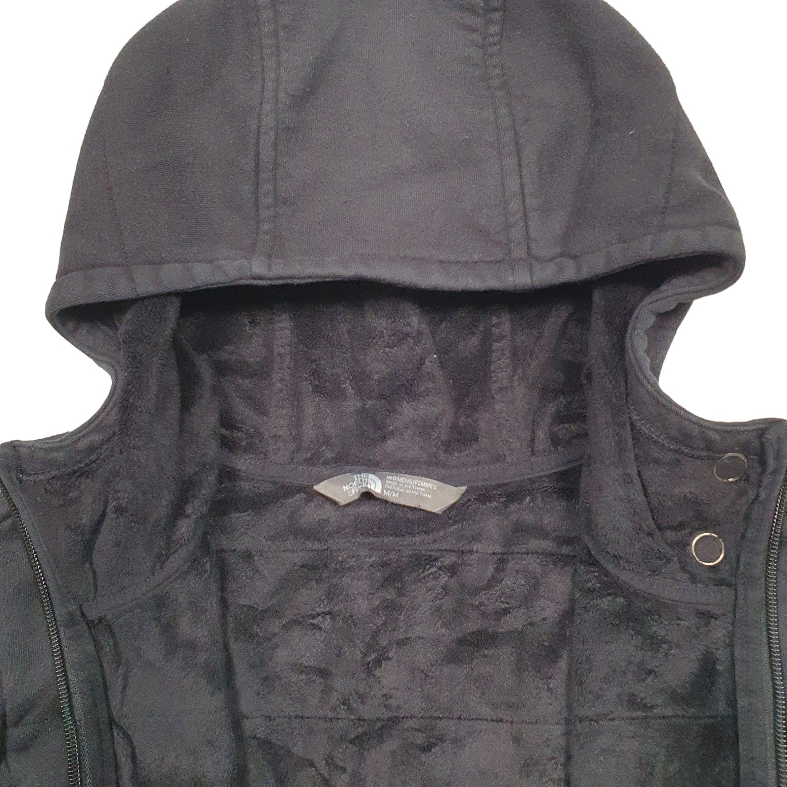 THE NORTH FACE Full Zip Cotton Jumper Sweatshirt Womens S image 3