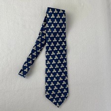 Coca Cola Coke Mens Polar Bear Neck Tie Blue 57" x 4  