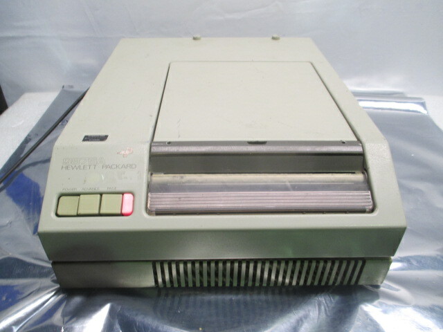 HP 9876A Fan-Fold Thermal Printer Plotter, 5x7 Dot Cell Matrix