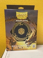 Dragon Shield RPG: Dice Companion – Midnight Blue New Great Deal!