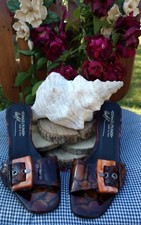 Donald J Pliner Tortoise Alligator Print NWOT