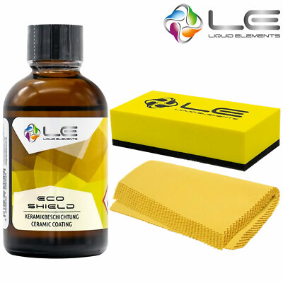 Liquid Elements ECO Shield Keramikversiegelung Set mit Applikatorblock & Scatter