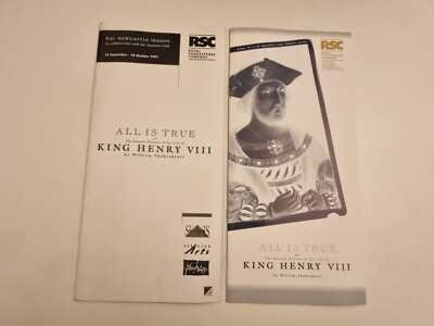 All is True or King Henry VIII Paul Jesson Jane Lapotaire Ian Hogg David Colling