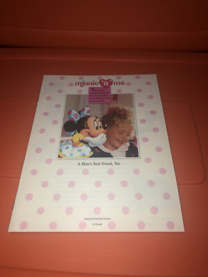 Disney Minnie N Me Special Promotion Advertisement Magazine Activities 1990